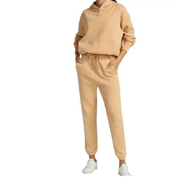 WeWoreWhat Oversized Hoodie Tan XL NWT - Picture 2 of 4